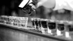 How pouring liquor into shot glass can be measured