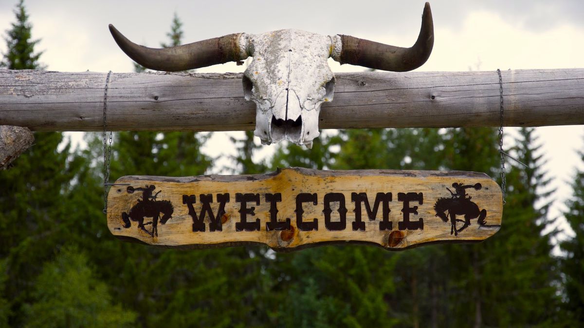 western rancher's gate