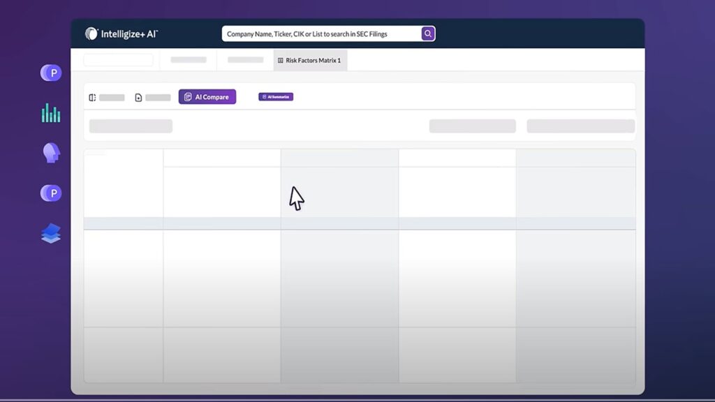 SEC Filings Research platform, now with AI features | Intelligize
