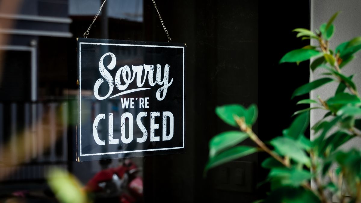 closed sign