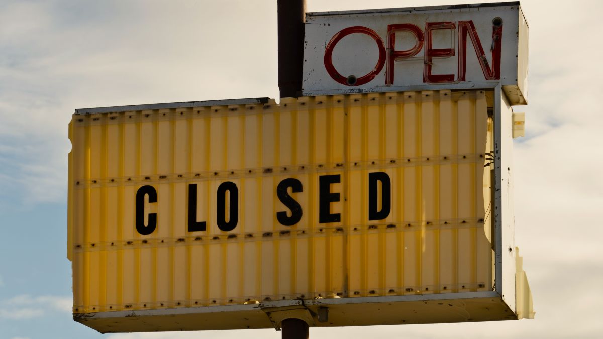 sign with mixed message